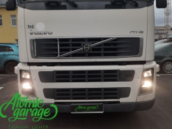 Volvo FH12, установка светодиодных линз Aozoom Truck Trailer + установка ProBright 