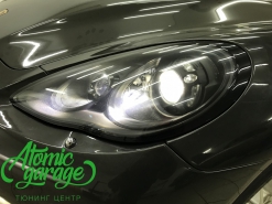 Porsche Panamera, замена ксенонового освещения на светодиодное