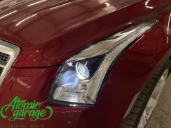 Cadillac AST, замена штатных ксеноновых линз на светодиодные Aozoom А13 