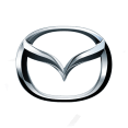 Установка откидных рамок номера Mazda